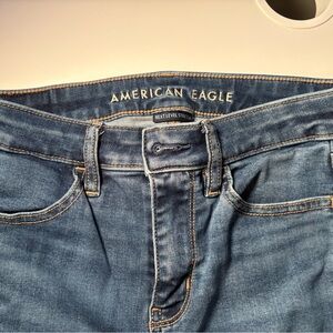 American Eagle Outfitters Dark Blue Skinny Jeans